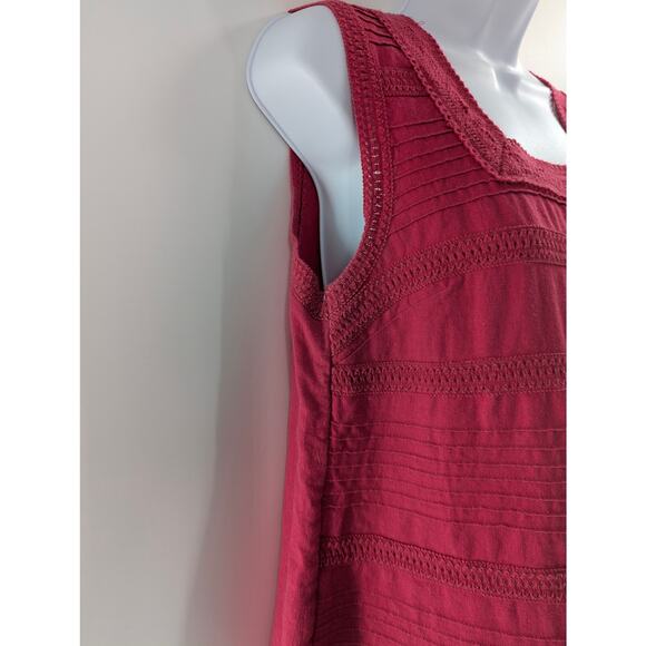 Christopher & Banks Smocked Linen Top Jacket Combo - Picture 6 of 16